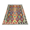 Handmade Multi Kilim Geometric 4x6 ft