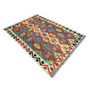 Handmade Multi Kilim Geometric 4x6 ft