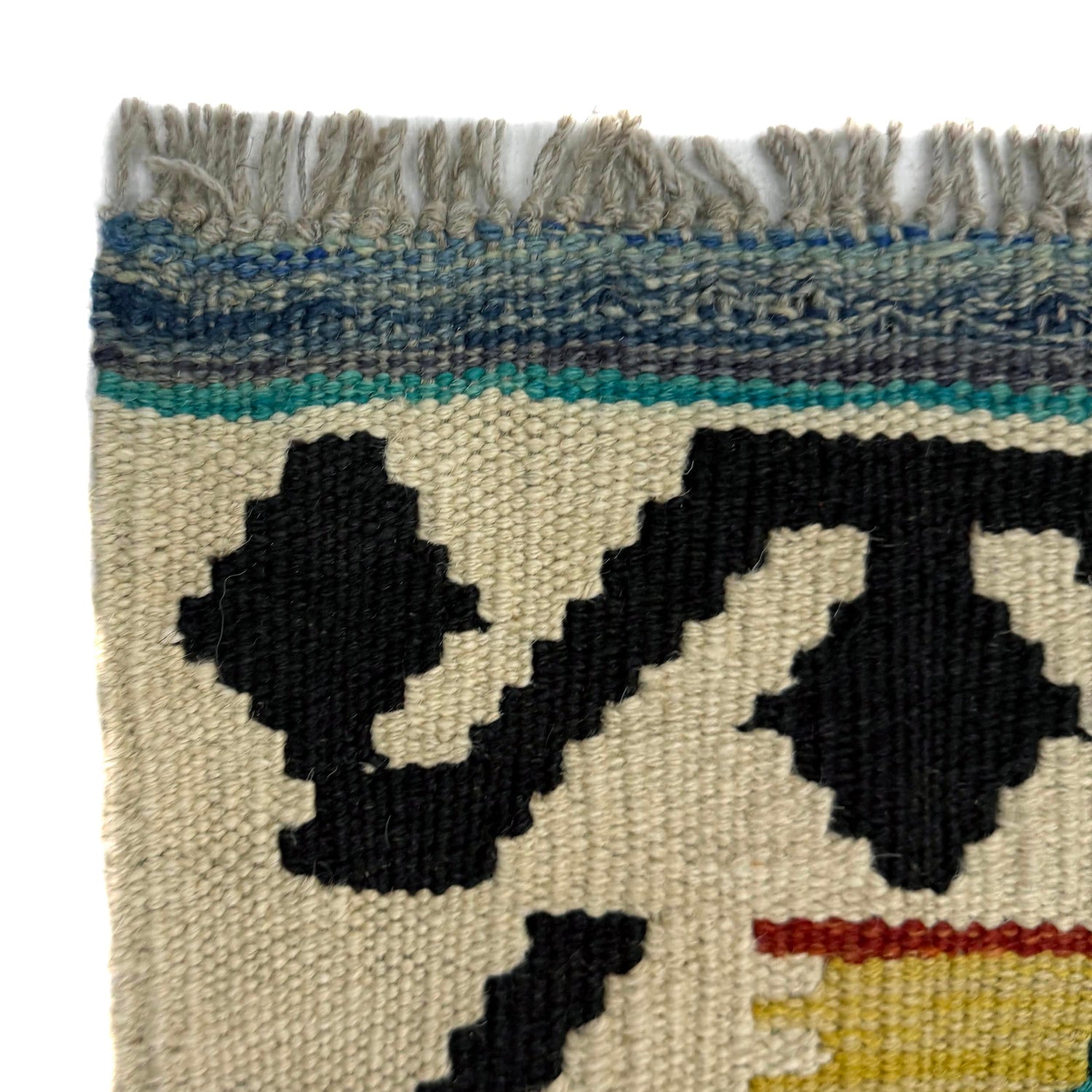 Handmade Multi Kilim Geometric 4x6 ft