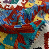 Handmade Multi Kilim Geometric 4x6 ft