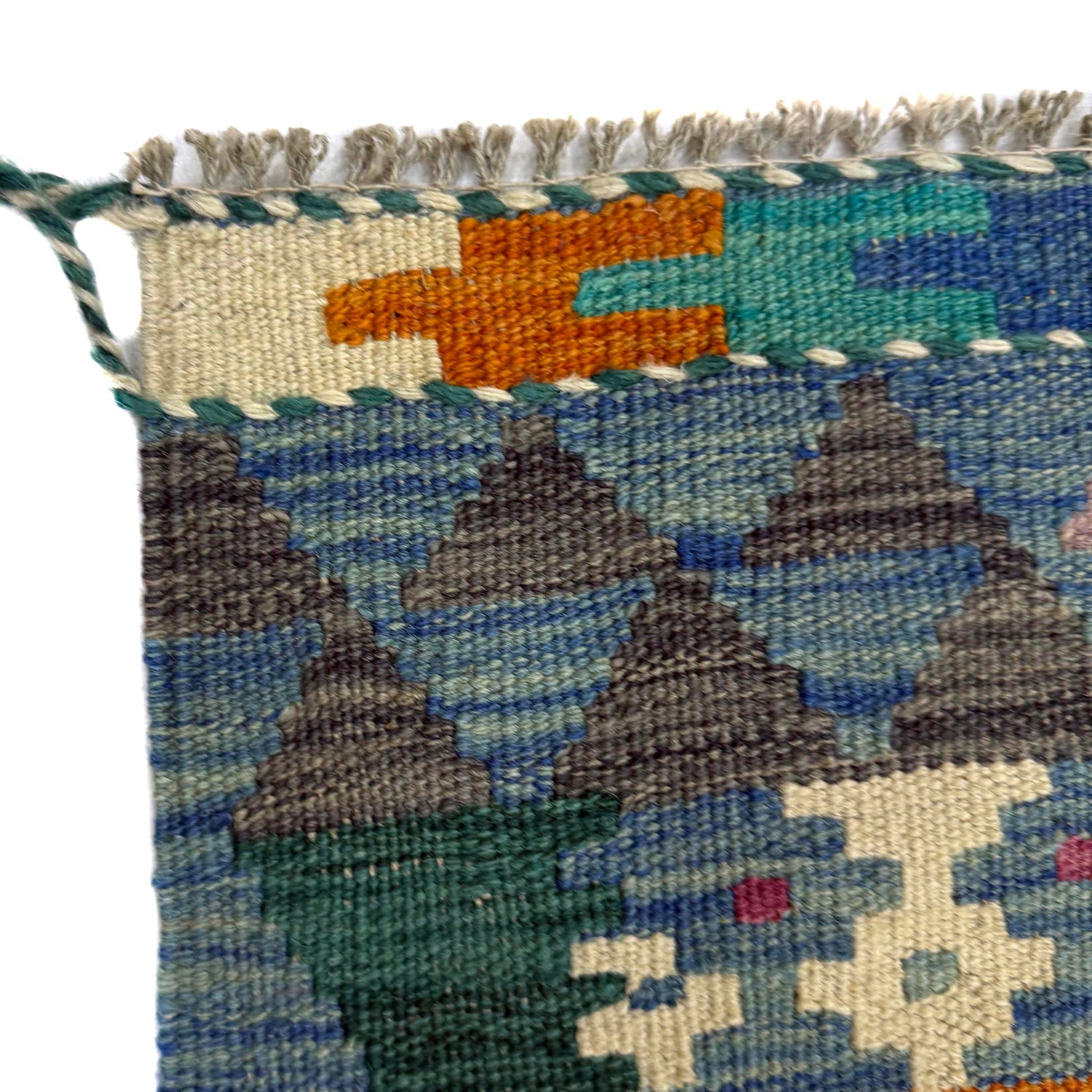 Handmade Multi Kilim Geometric 4x6 ft