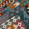 Handmade Multi Kilim Geometric 4x6 ft
