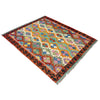 Handmade Multi Kilim Geometric 4x6 ft