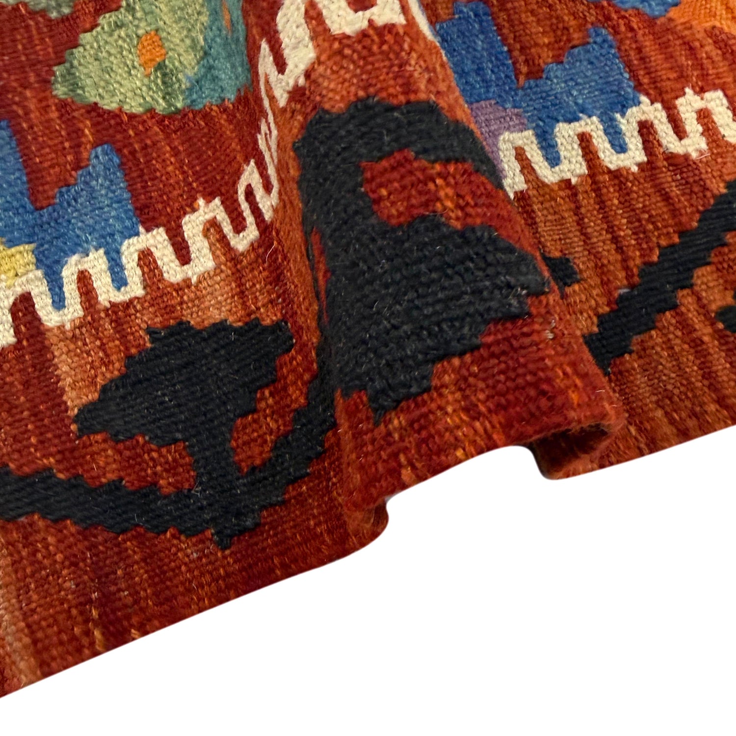 Handmade Multi Kilim Geometric 4x6 ft