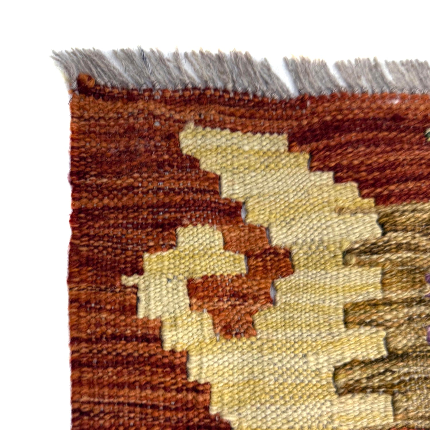 Handmade Multi Kilim Geometric 4x6 ft