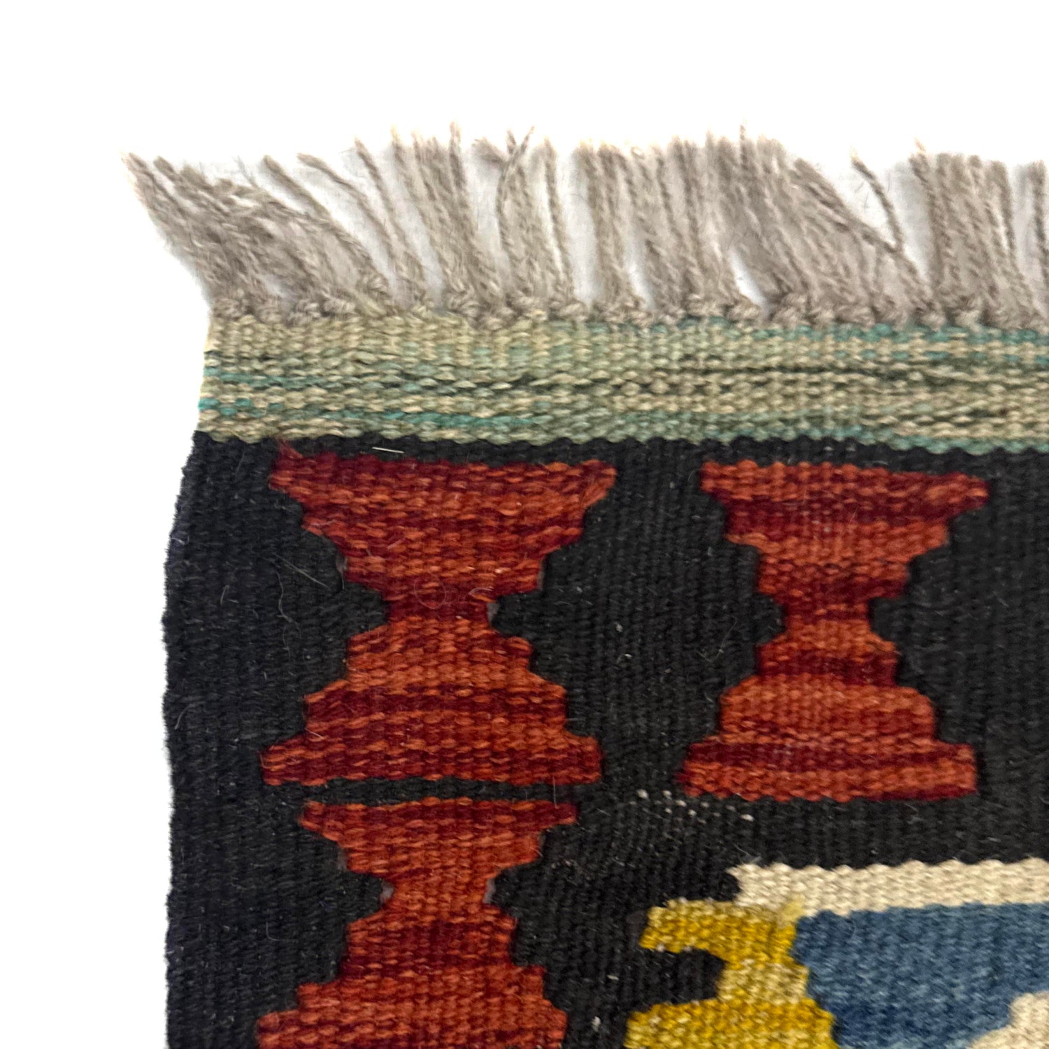 Handmade Multi Kilim Geometric 3x5 ft