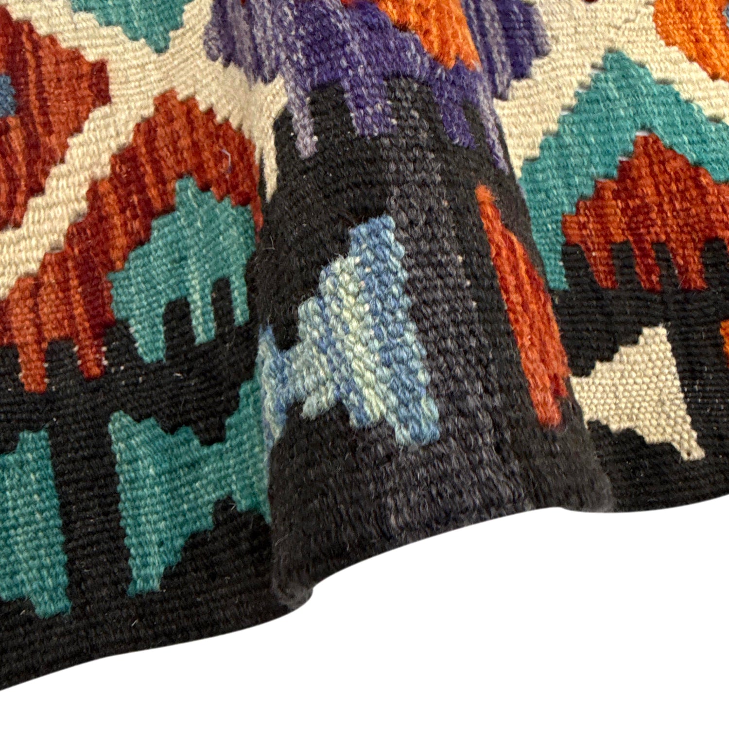 Handmade Multi Kilim Geometric 3x5 ft