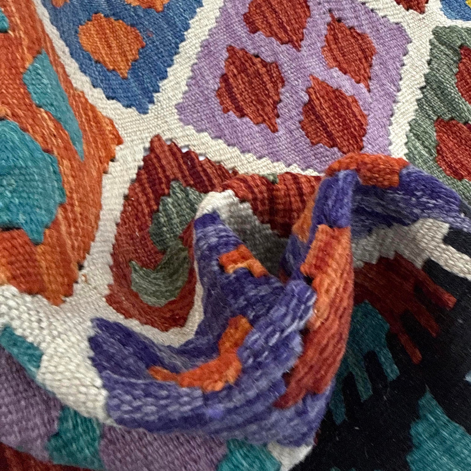 Handmade Multi Kilim Geometric 3x5 ft