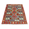 Handmade Multi Kilim Geometric 3x5 ft