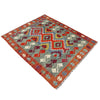 Handmade Multi Kilim Geometric 3x5 ft