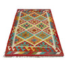 Handmade Multi Kilim Geometric 3x5 ft