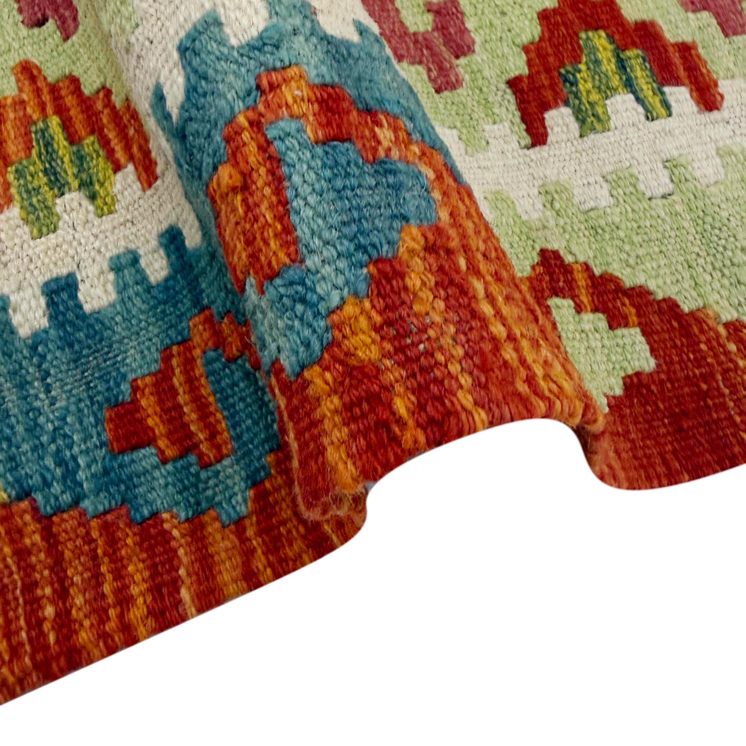 Handmade Multi Kilim Geometric 3x5 ft