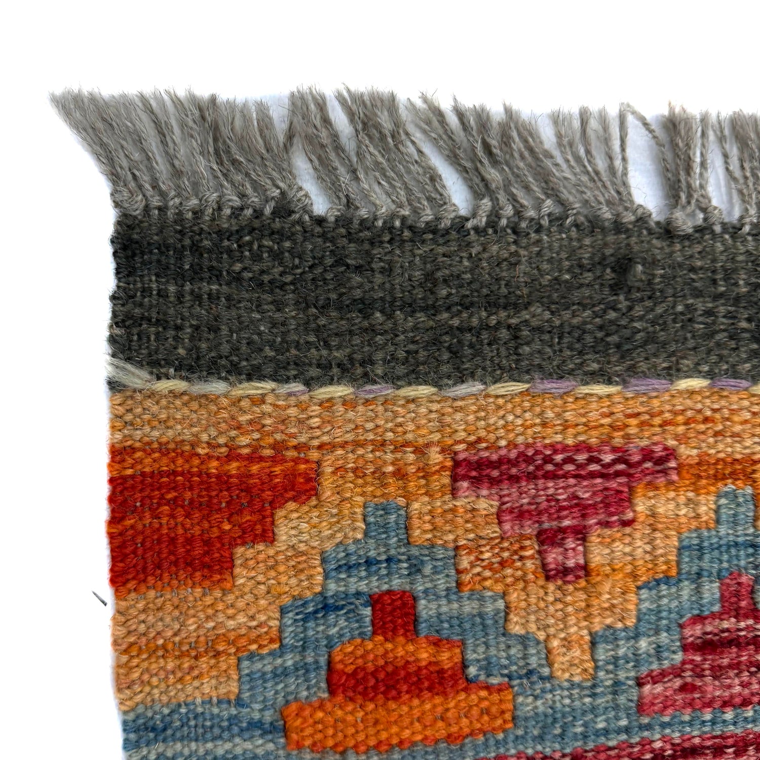 Handmade Multi Kilim Geometric 3x5 ft