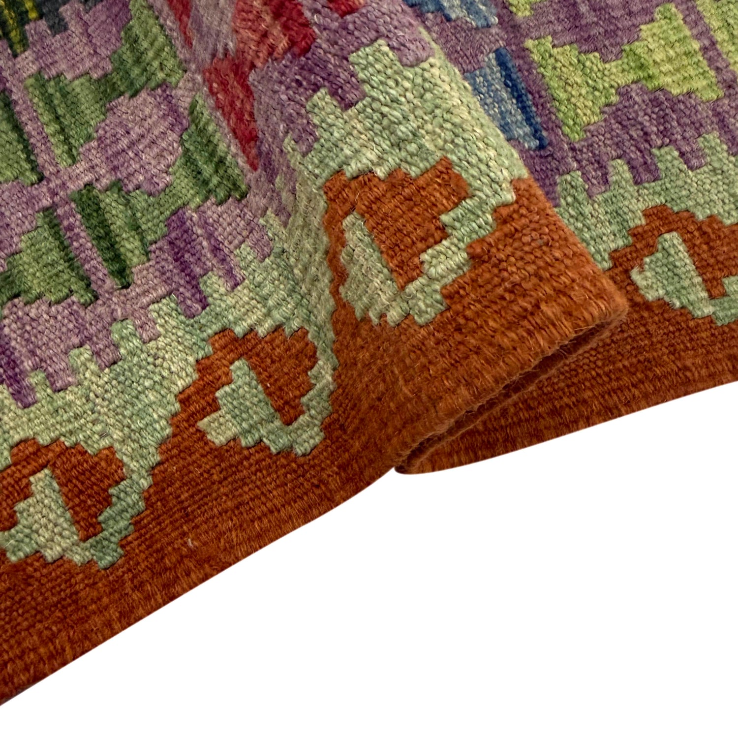Handmade Multi Kilim Geometric 3x5 ft