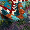 Handmade Multi Kilim Geometric 3x5 ft