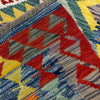 Handmade Multi Kilim Geometric 2x4 ft