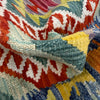 Handmade Multi Kilim Geometric 2x4 ft