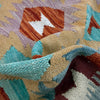 Handmade Multi Kilim Geometric 2x4 ft