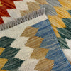 Handmade Multi Kilim Geometric 2x4 ft