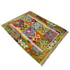 Handmade Multi Kilim Geometric 2x4 ft