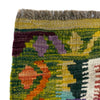 Handmade Multi Kilim Geometric 2x4 ft