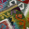 Handmade Multi Kilim Geometric 2x4 ft