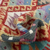 Handmade Multi Kilim Geometric 2x4 ft