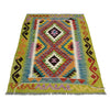 Handmade Multi Kilim Geometric 2x4 ft