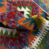 Handmade Multi Kilim Geometric 2x4 ft