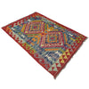 Handmade Multi Kilim Geometric 2x4 ft