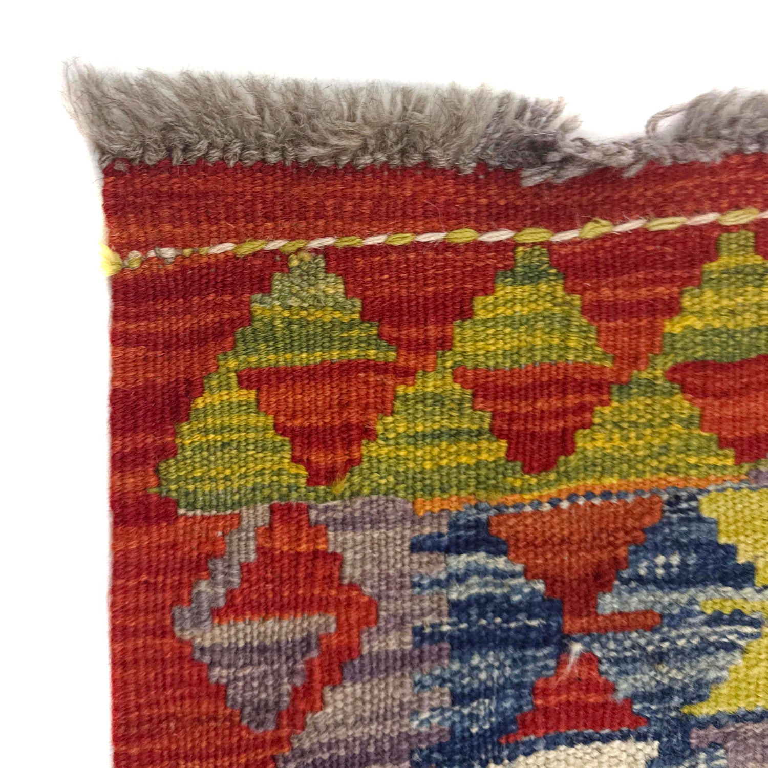 Handmade Multi Kilim Geometric 2x4 ft