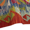 Handmade Multi Kilim Geometric 2x4 ft