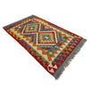 Handmade Multi Kilim Geometric 2x4 ft