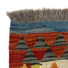 Handmade Multi Kilim Geometric 2x4 ft