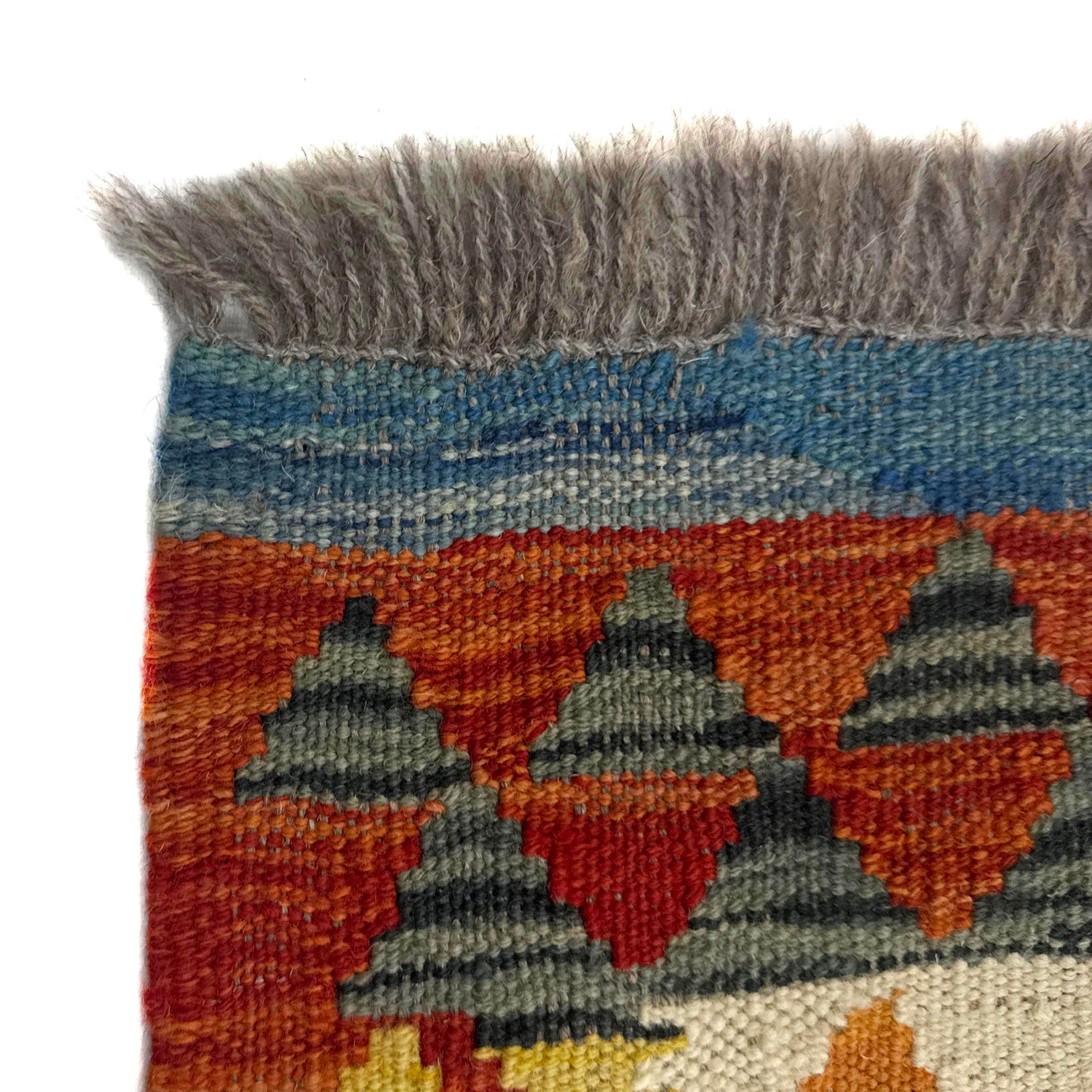 Handmade Multi Kilim Geometric 2x4 ft