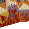 Handmade Multi Kilim Geometric 2x4 ft