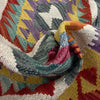 Handmade Multi Kilim Geometric 2x4 ft