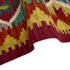 Handmade Multi Kilim Geometric 2x4 ft