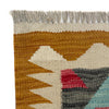 Handmade Multi Kilim Geometric 2x4 ft