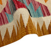 Handmade Multi Kilim Geometric 2x4 ft