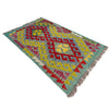 Handmade Multi Kilim Geometric 2x4 ft
