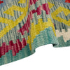 Handmade Multi Kilim Geometric 2x4 ft