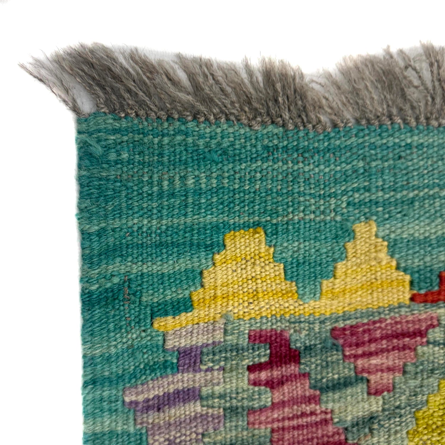 Handmade Multi Kilim Geometric 2x4 ft