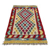 Handmade Multi Kilim Geometric 2x4 ft