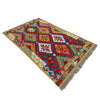 Handmade Multi Kilim Geometric 2x4 ft