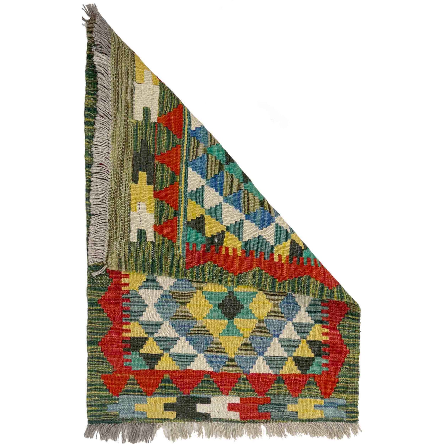 Handmade Multi Kilim Geometric 2x3 ft
