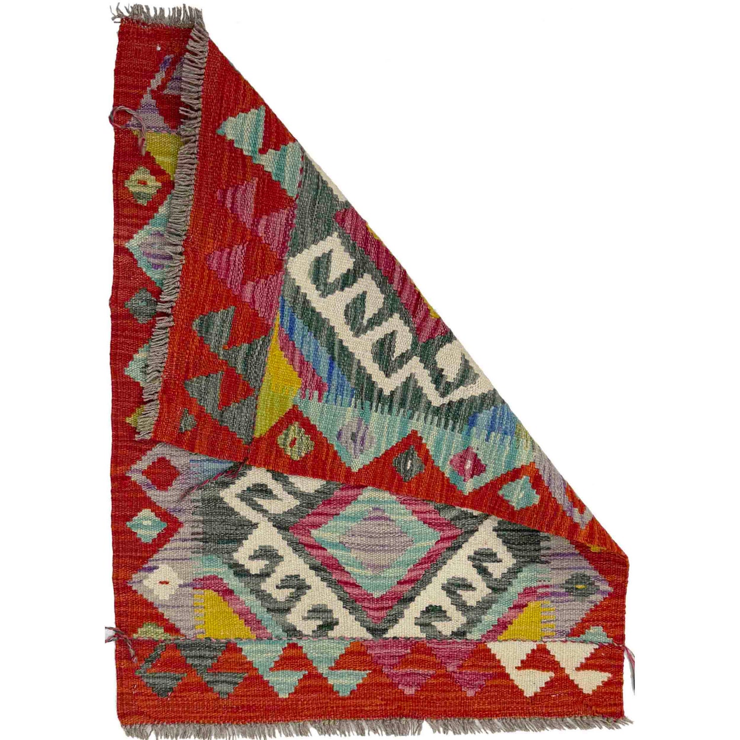 Handmade Multi Kilim Geometric 2x3 ft