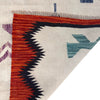 Embroidery Kilim Area Rug Handmade Beige Animal 9x12 ft