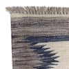 Embroidery Kilim Area Rug Handmade Beige Animal 9x12 ft