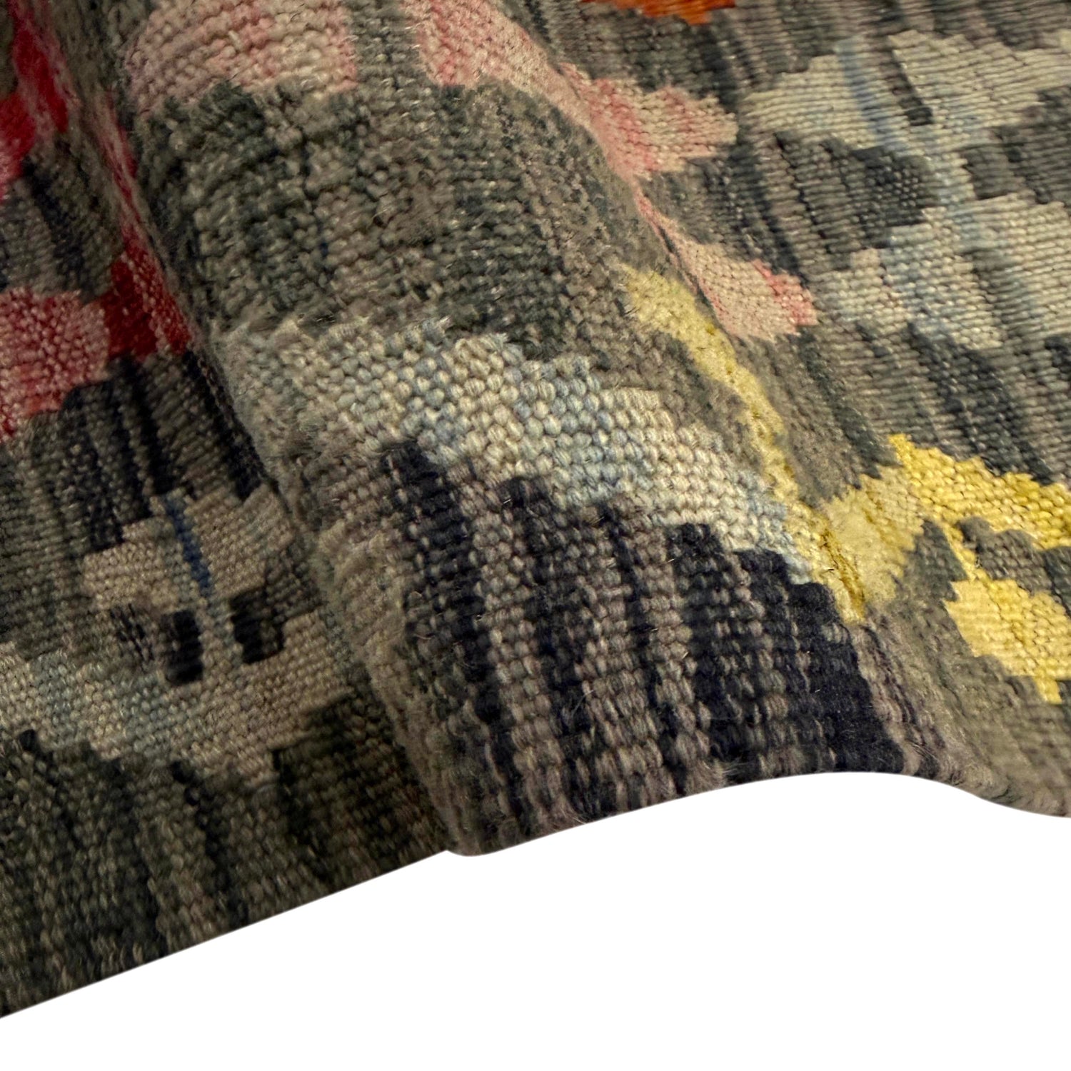 Handmade Multi Kilim Geometric 5x8 ft